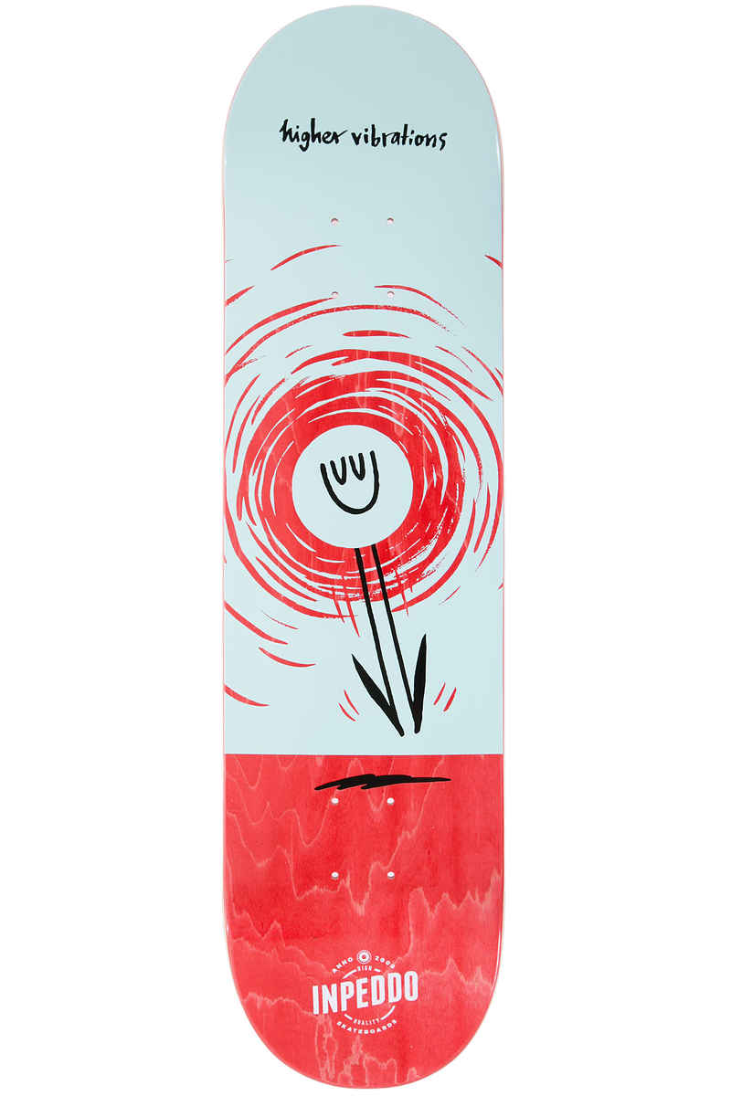 Inpeddo Higher Vibrations 8.25" Planche Skate (black red)