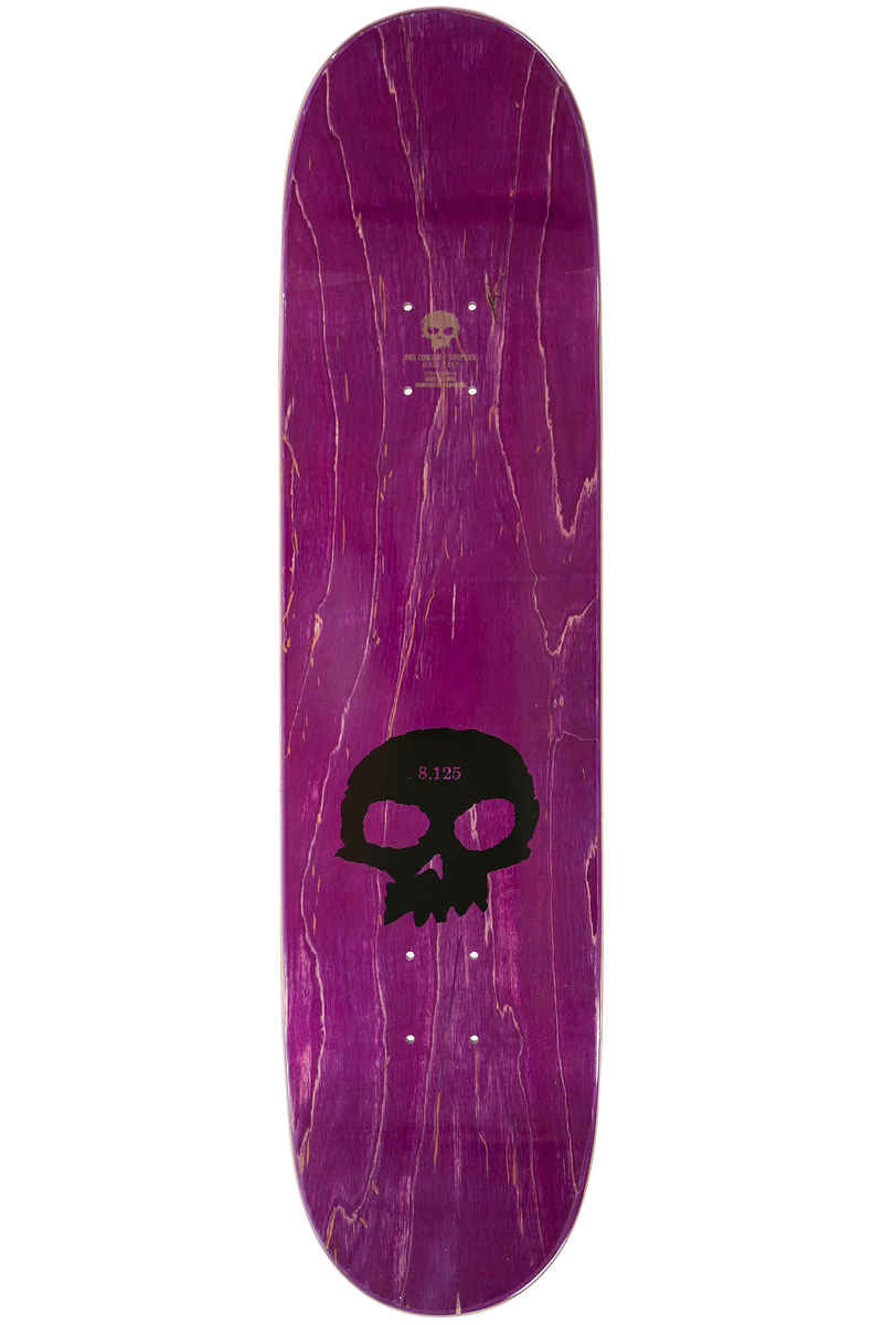 Zero Multi Skull 8.125" Deck (black orange)