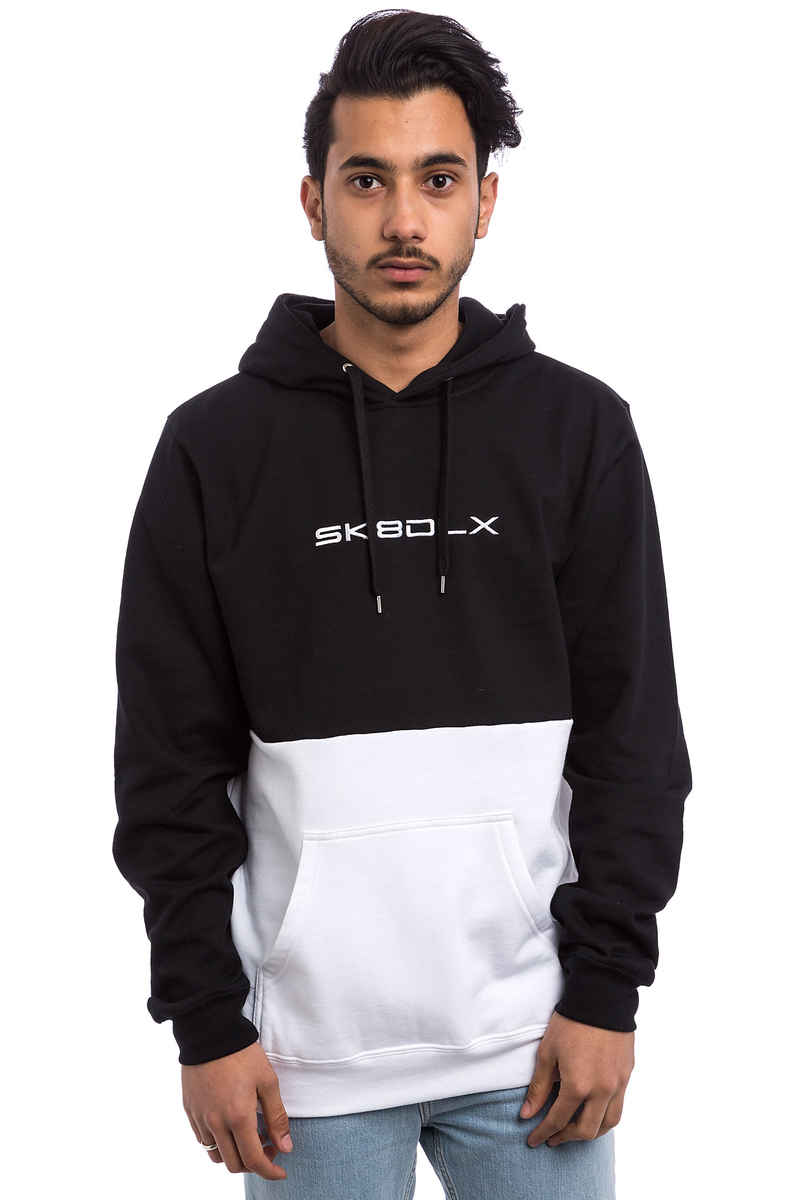 SK8DLX Lazer Hoodie (black white)