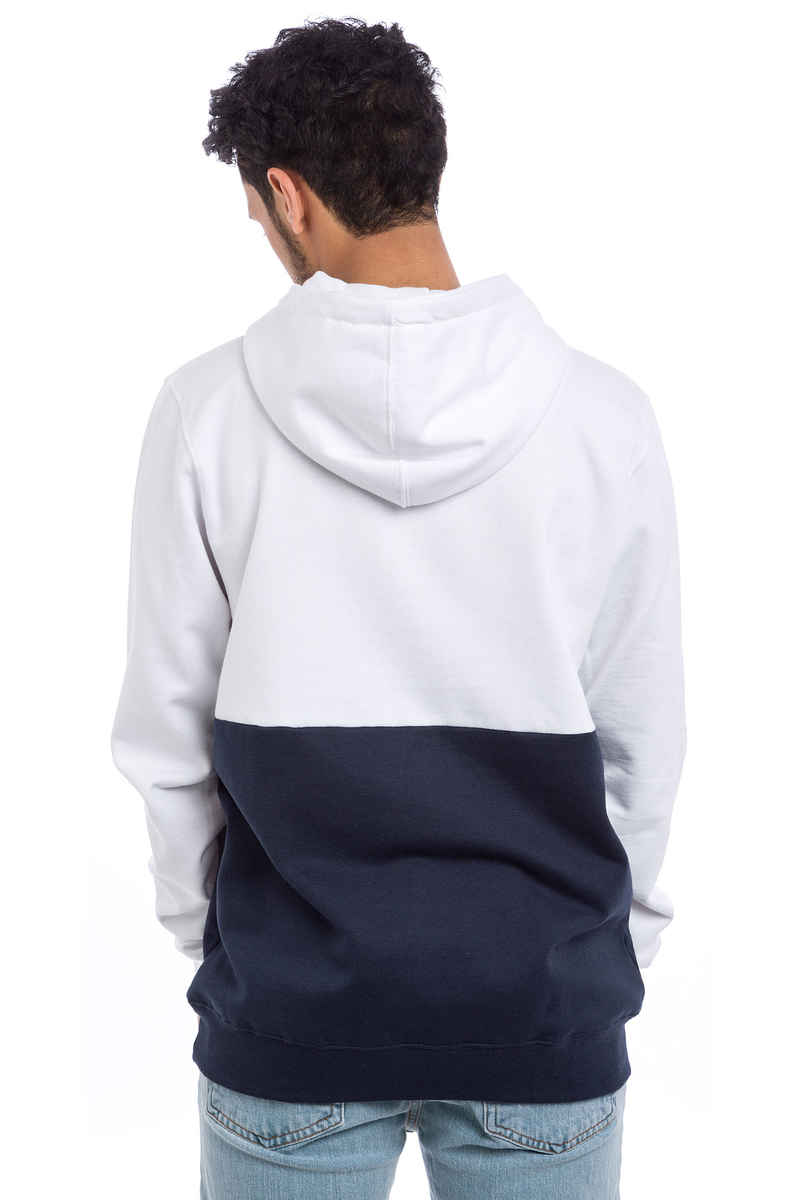 SK8DLX Lazer Hoodie (white dark navy)