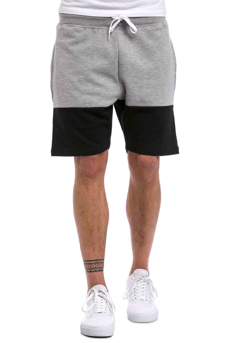SK8DLX Two Colors Shorts (heather grey black)