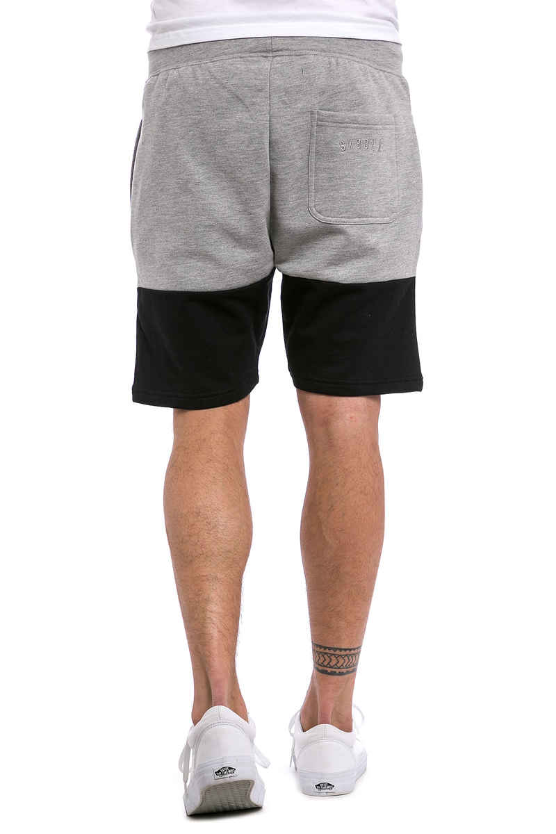 SK8DLX Two Colors Shorts (heather grey black)