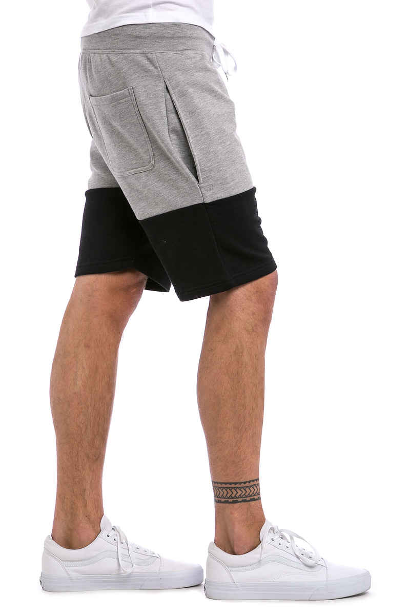 SK8DLX Two Colors Shorts (heather grey black)