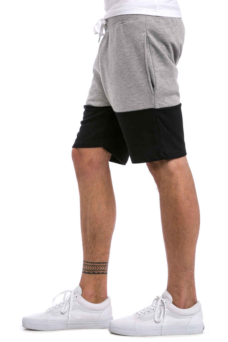 SK8DLX Two Colors Shorts (heather grey black)