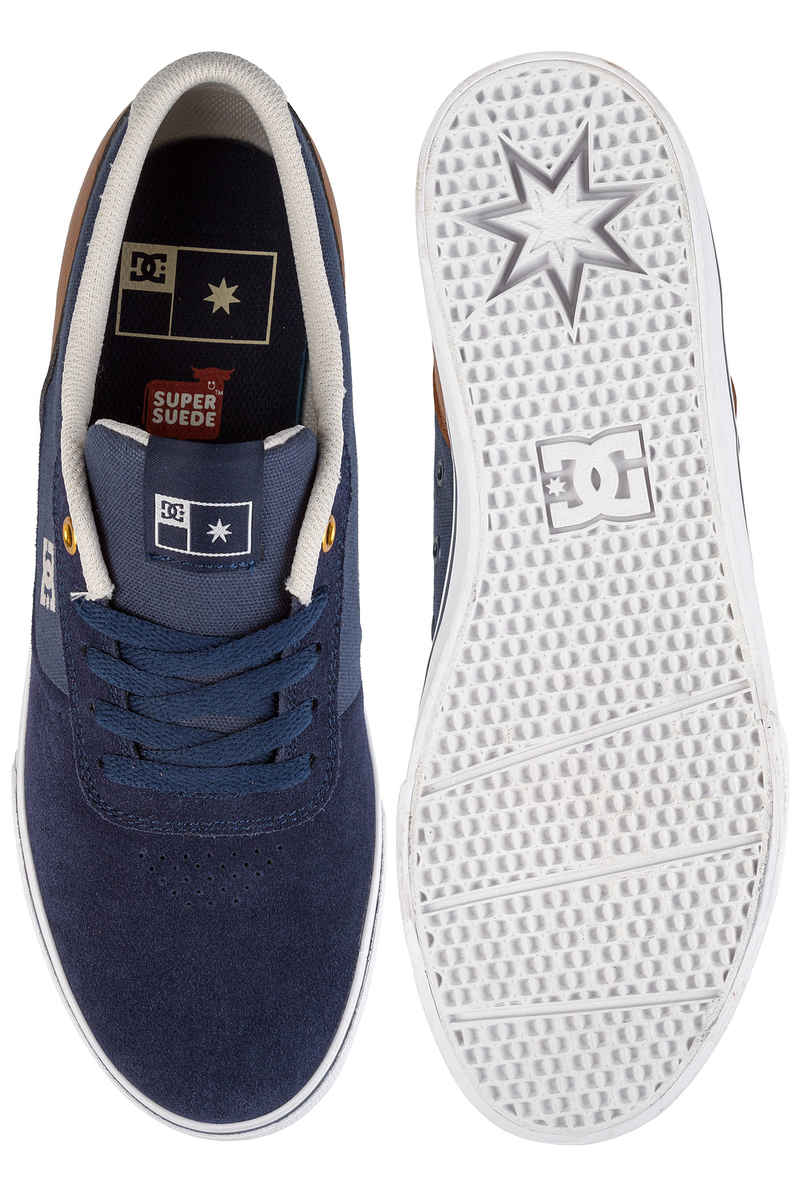 DC Switch S Schuh (navy dark chocolate)