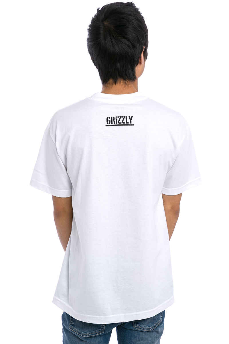 Grizzly OG Bear Logo T-Shirt (white)