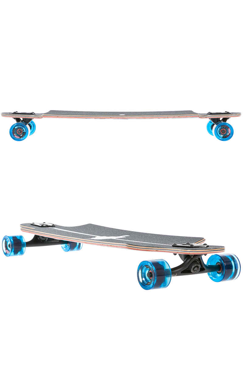 Landyachtz Maple Drop Hammer 36.5" (93cm) Longboard-Complète (blue jay)