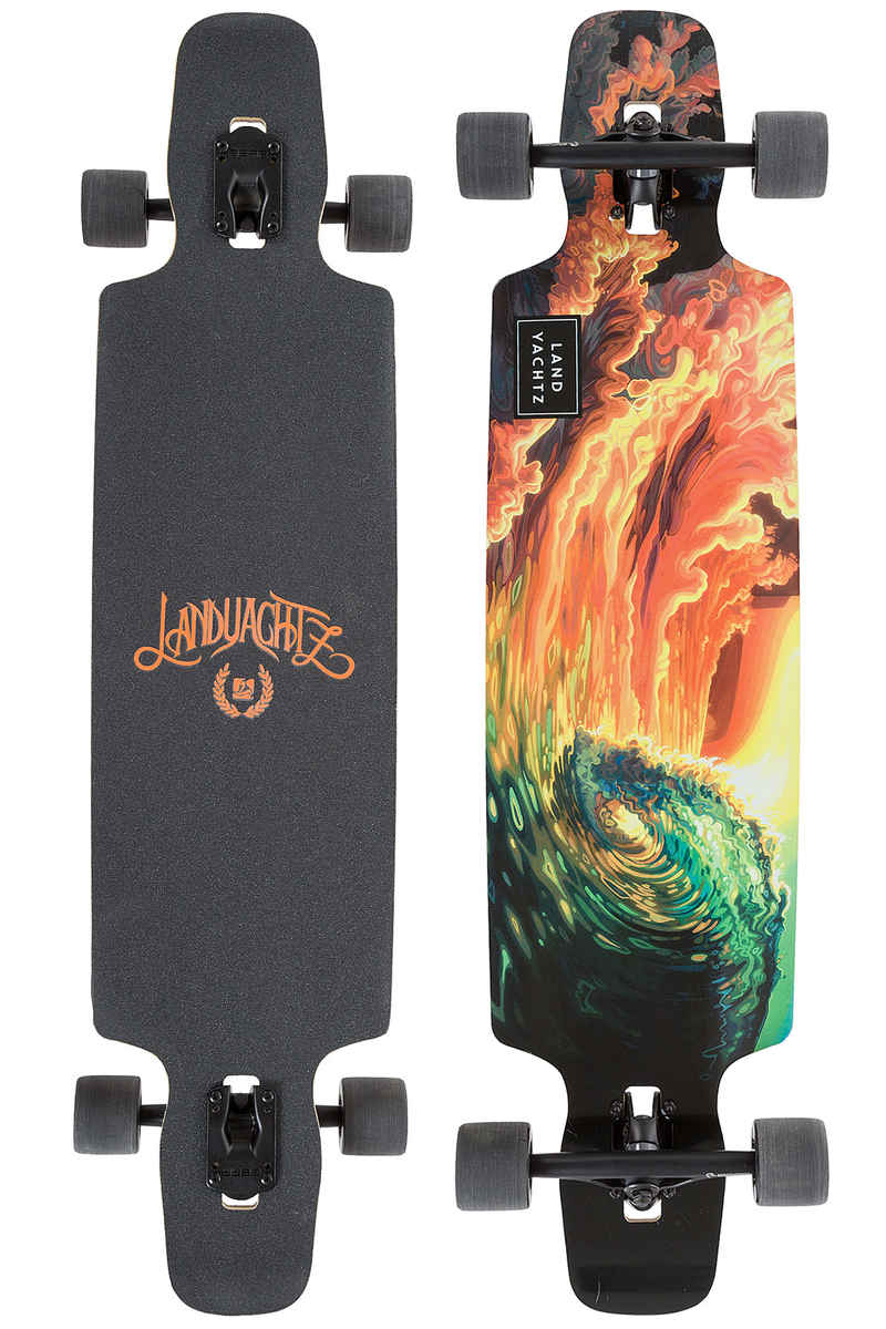 Landyachtz Drop Carve Oceanspray 40" (102,5cm) Longboard-Complète