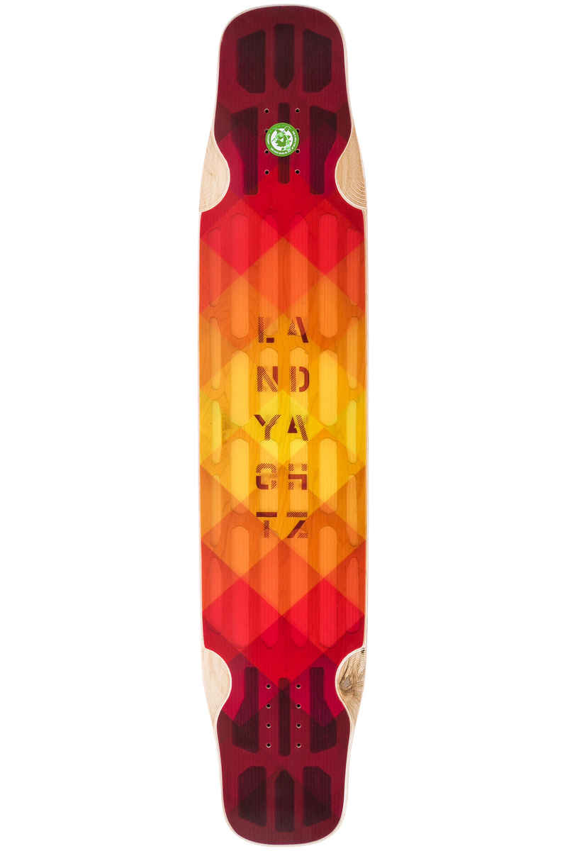Landyachtz Stratus - Standard Flex 46" (116,8cm) Longboard Deck (red)