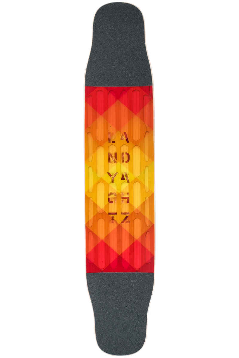Landyachtz Stratus - Standard Flex 46" (116,8cm) Longboard Deck (red)