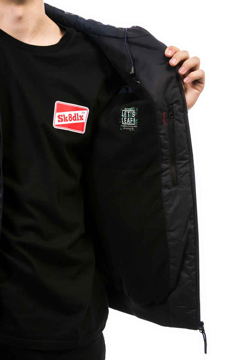 Cleptomanicx Polarzipper Hemp 3 Jacket (dark navy)