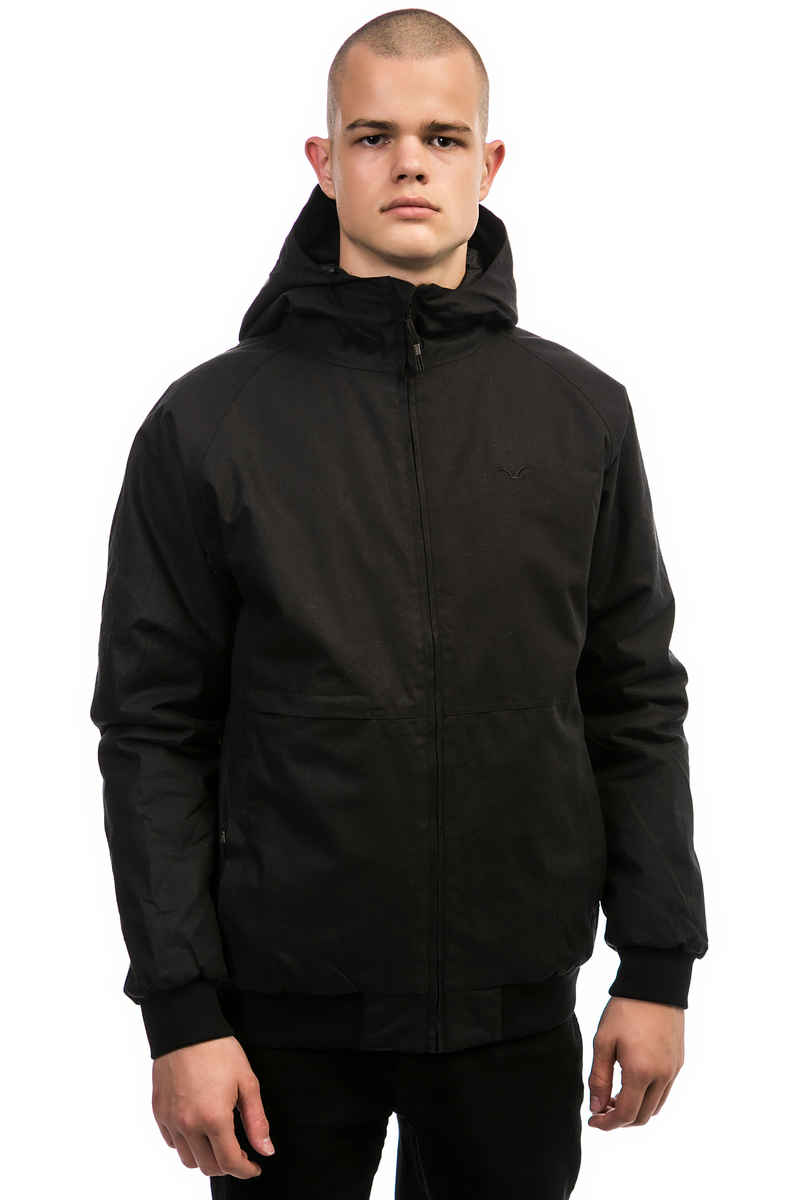 Cleptomanicx Polarzipper Hemp 3 Giacca (black)