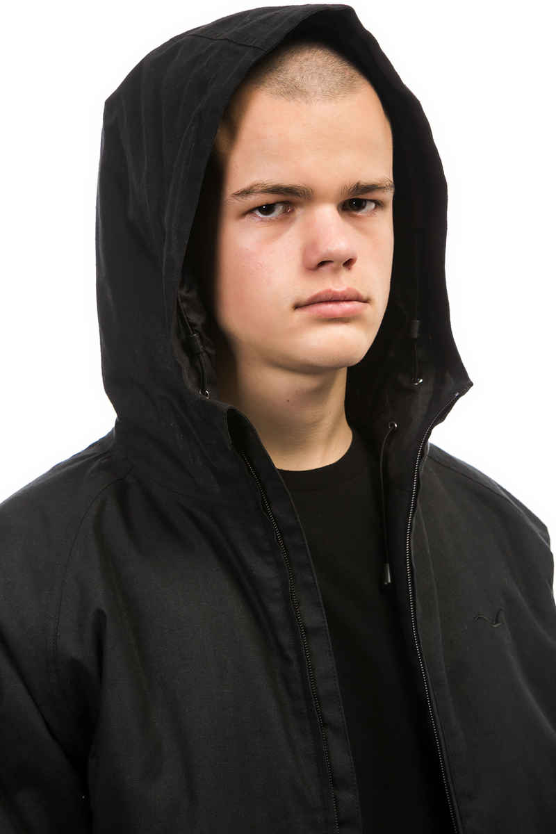 Cleptomanicx Polarzipper Hemp 3 Giacca (black)