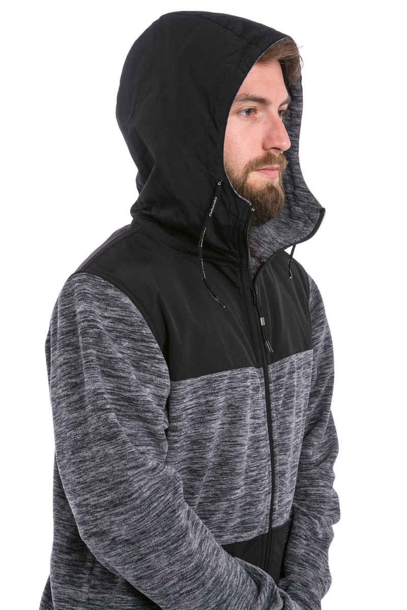 Cleptomanicx Fleece Sudadera con cremallera (black)