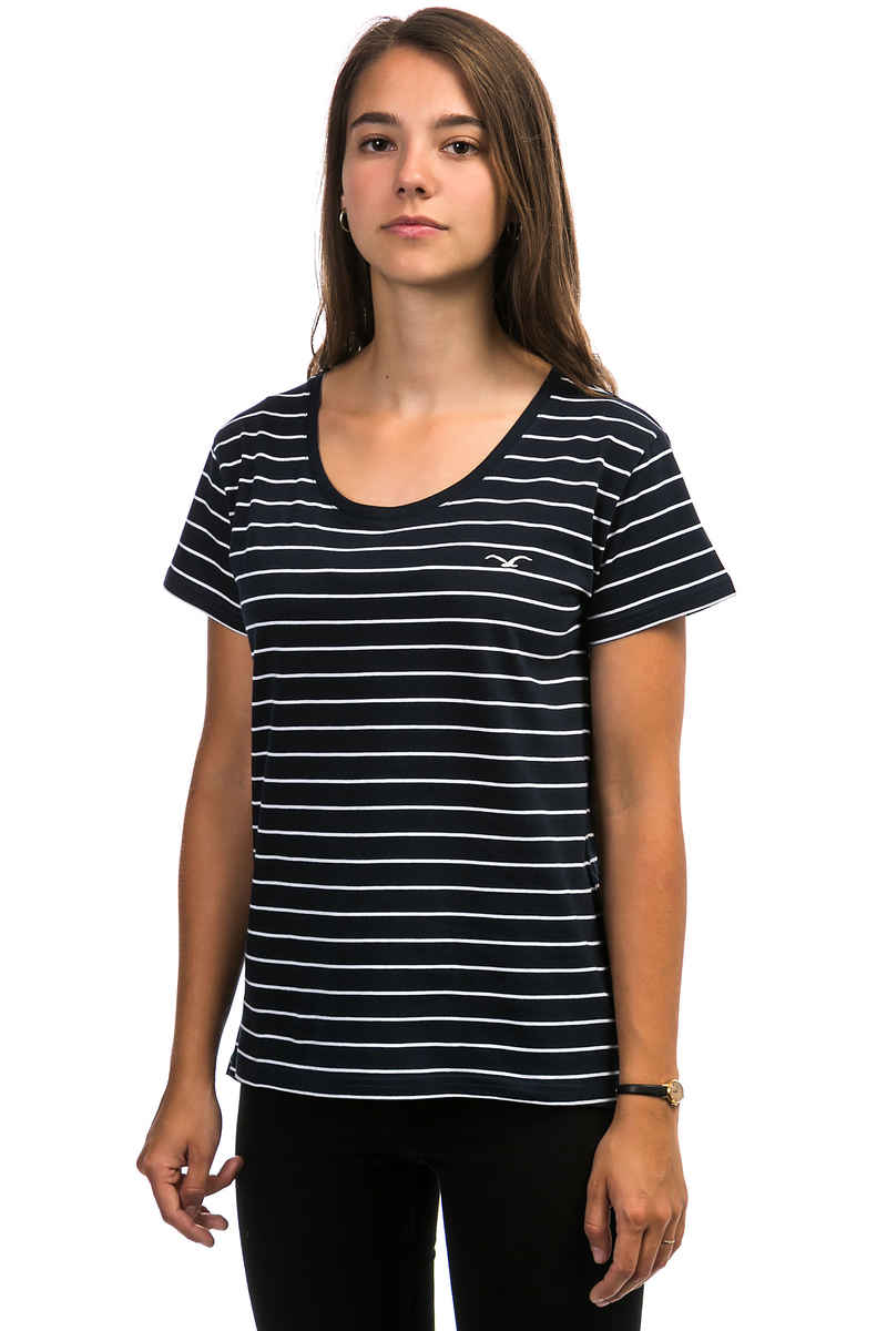 Cleptomanicx Harbour T-Shirt women (dark navy)