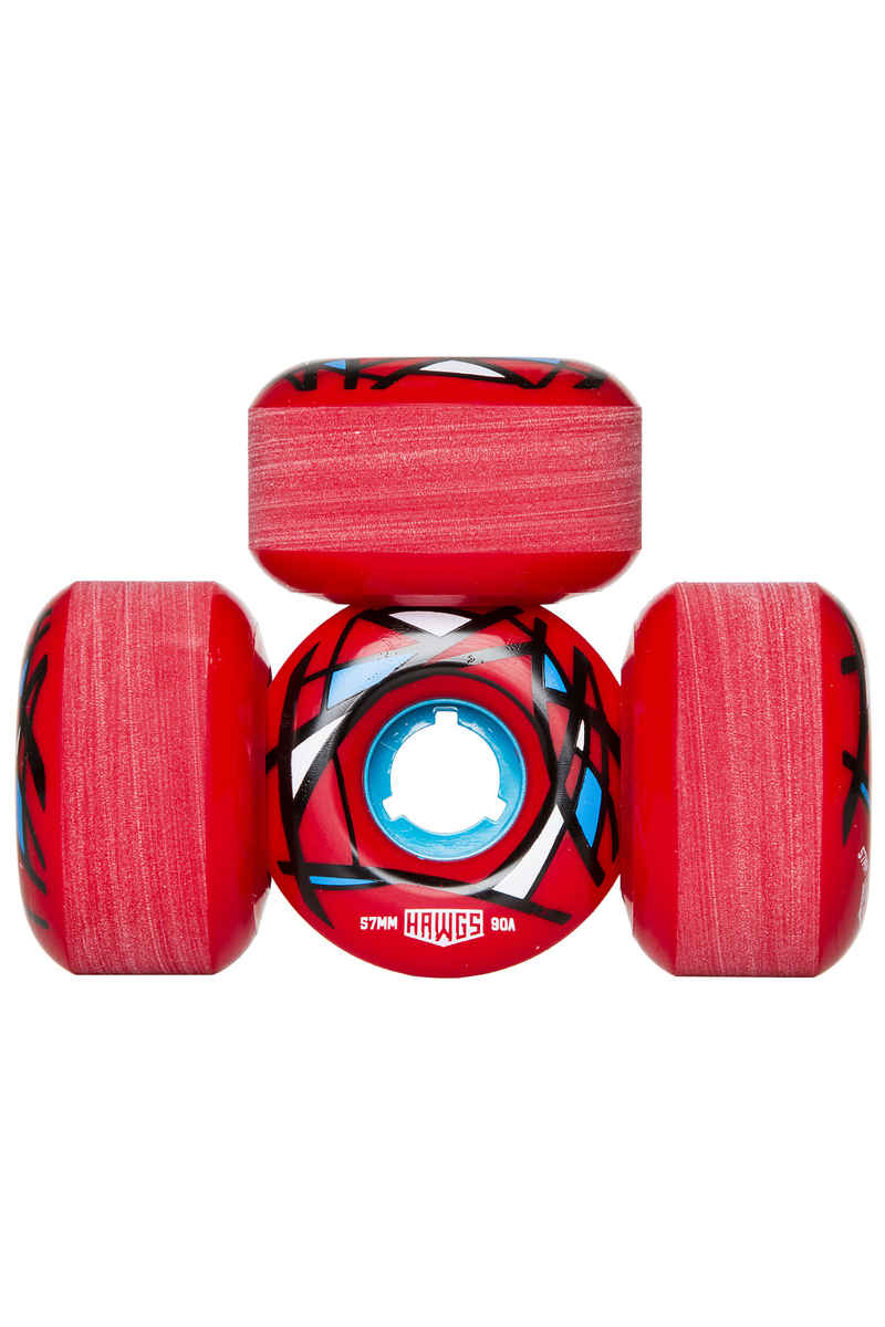 Hawgs Cordova Roue (red) 57mm 4 Pack 90A