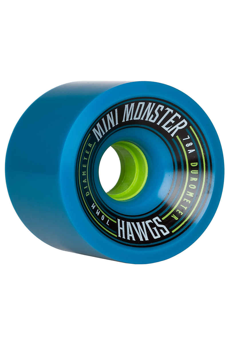 Hawgs Mini Monsters Wheels (blue) 4 Pack 70mm 78A