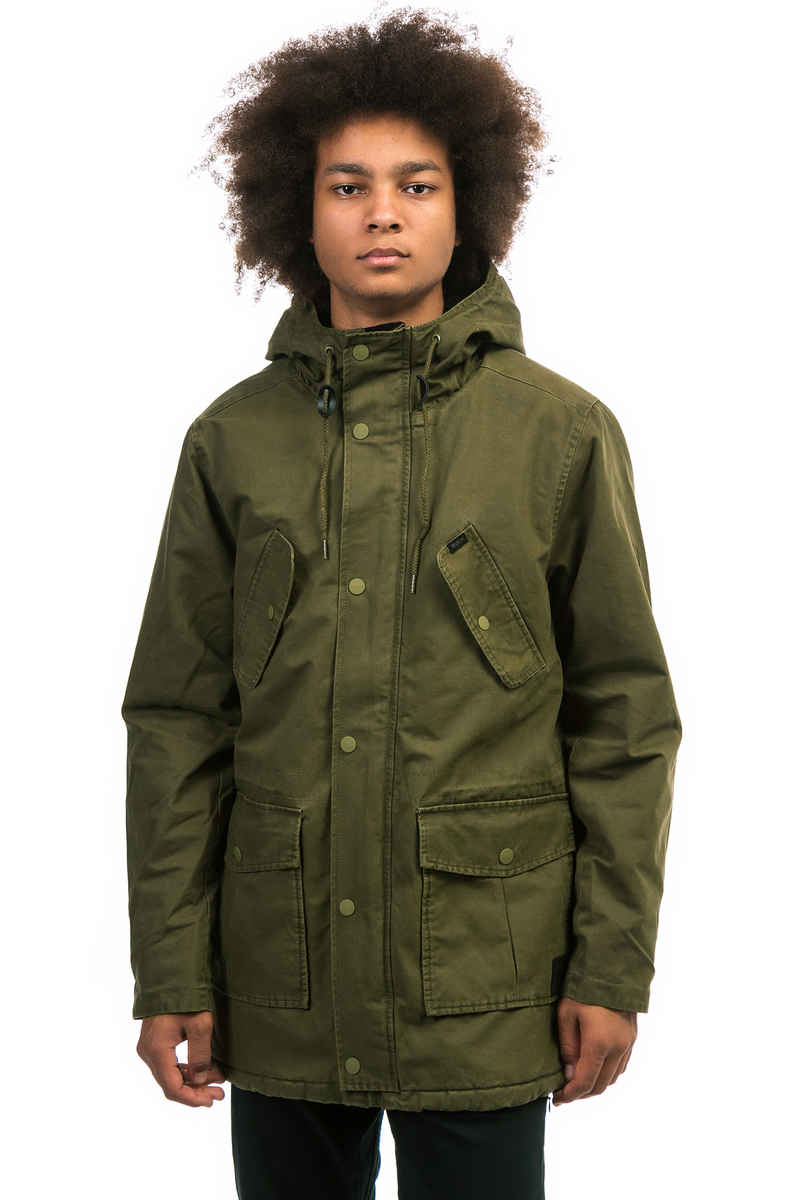 RVCA Ground Control Jacke (burnt olive)