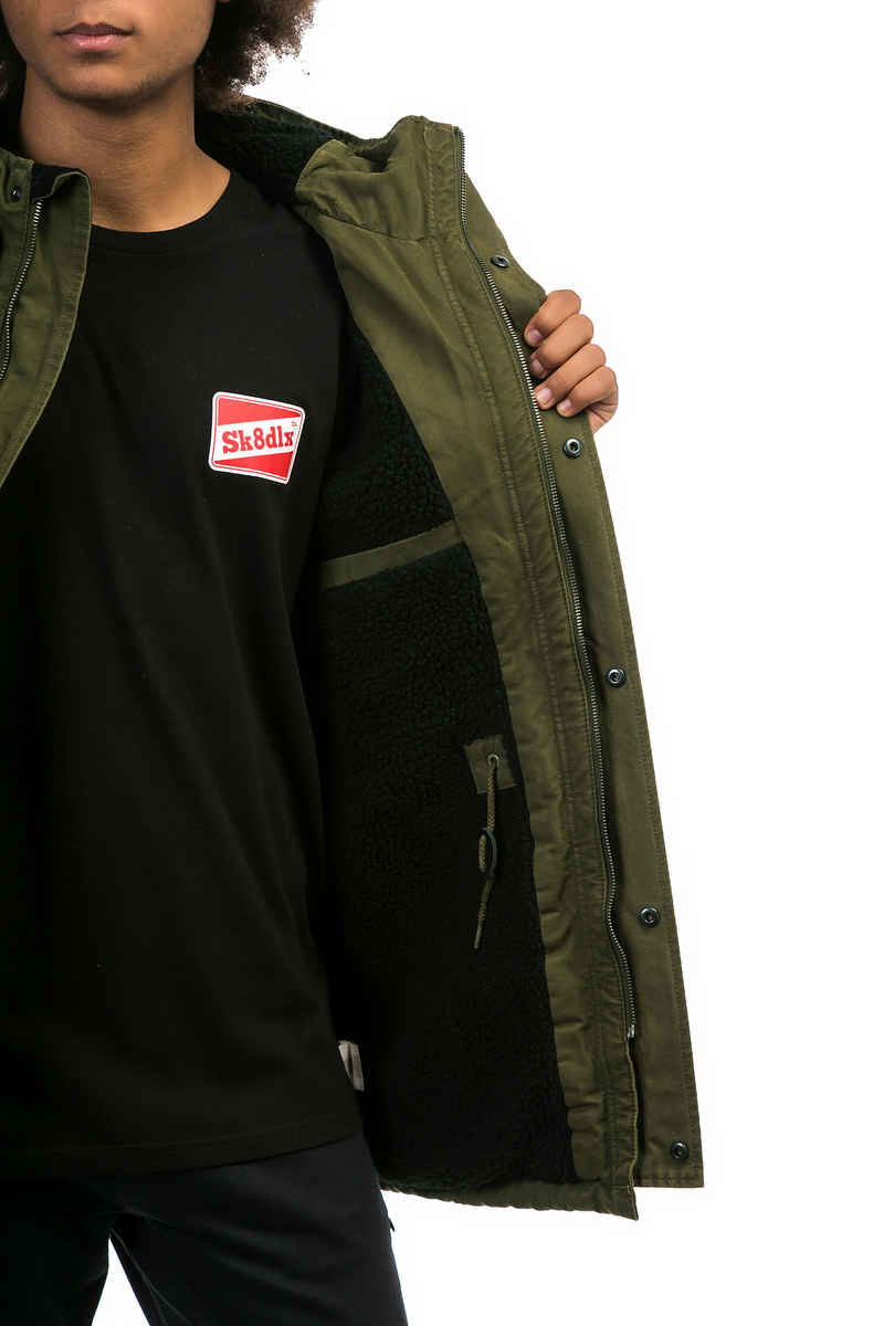 RVCA Ground Control Jacke (burnt olive)