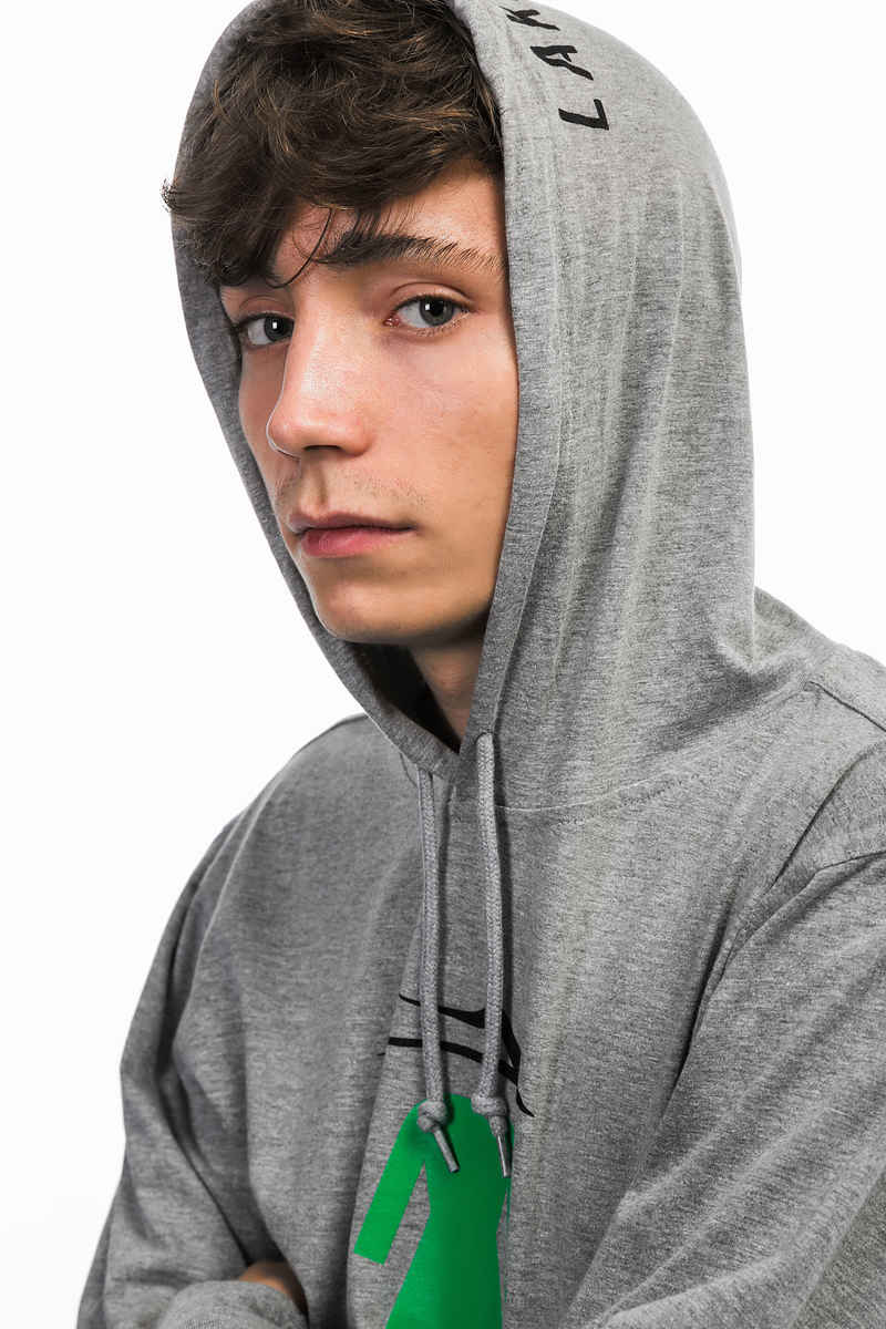 Lakai x Girl Flare Hoodie (grey heather)