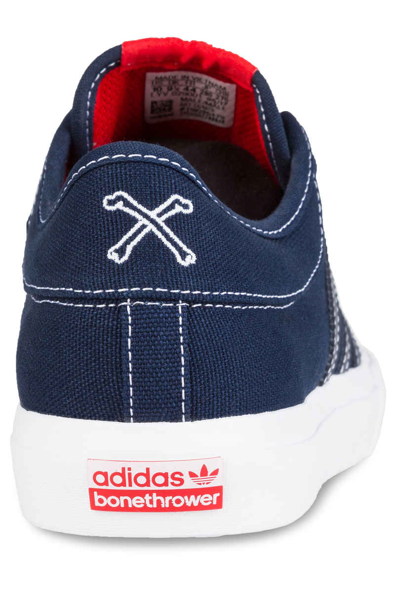 adidas x Bonethrower Matchcourt Schuh (collegiate navy white red)