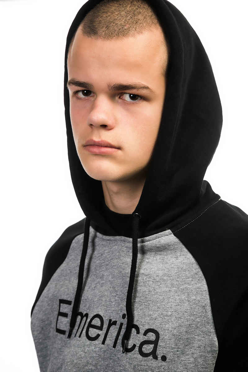 Emerica Purity Hoodie (black grey)