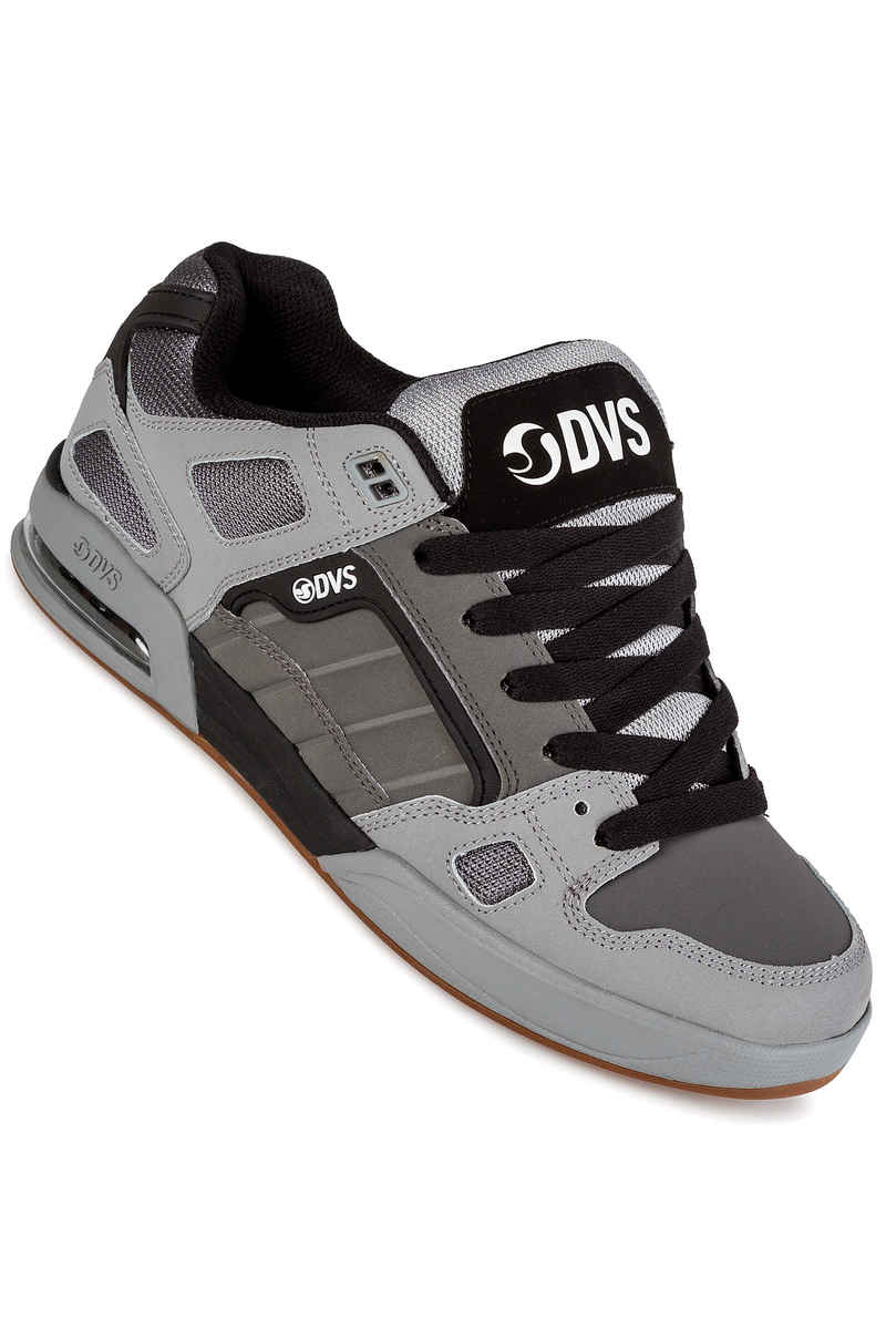 DVS Drone Leather Shoes (charcoal grey)