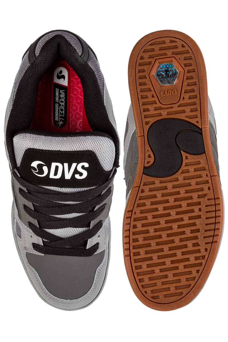 DVS Drone Leather Shoes (charcoal grey)