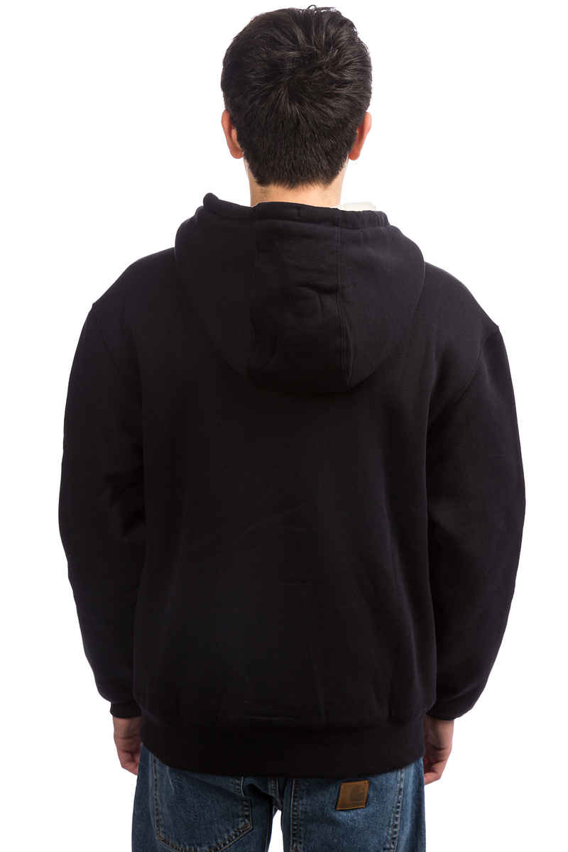 Dickies Sherpa Lined Fleece Zip-Hoodie (black)
