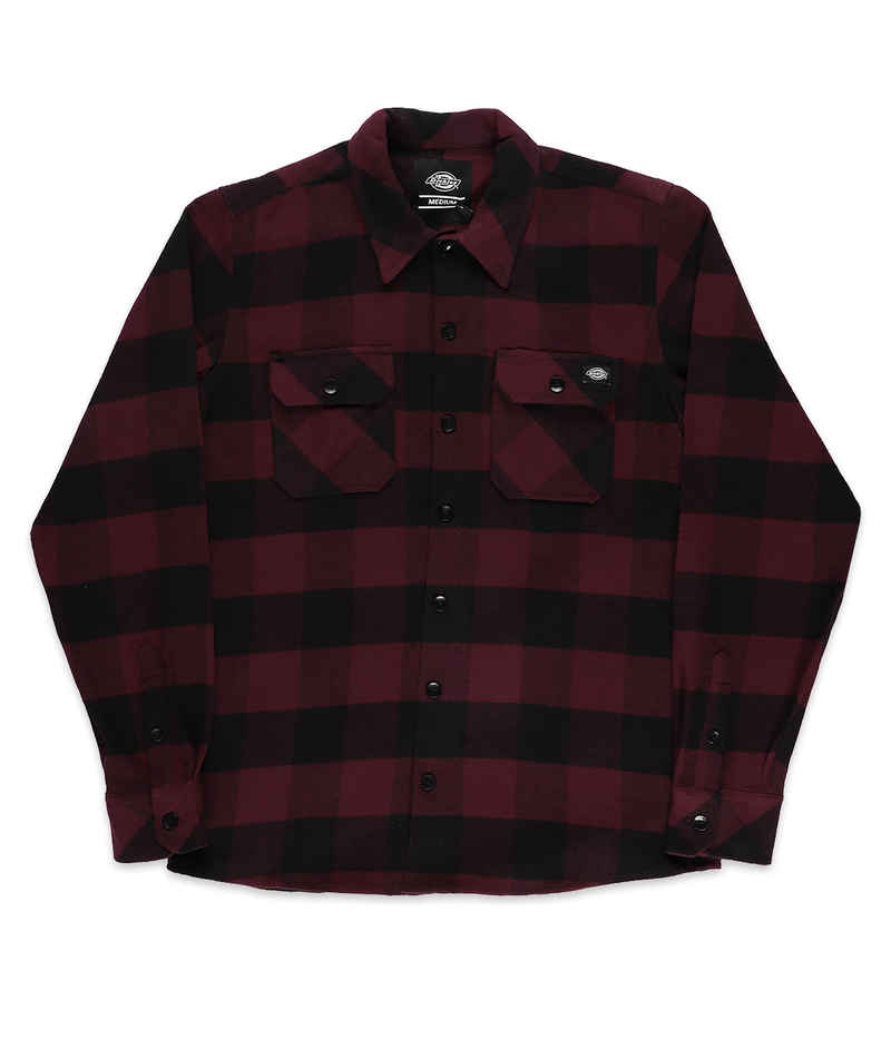 Dickies Sacramento Shirts en Flanelle (maroon)
