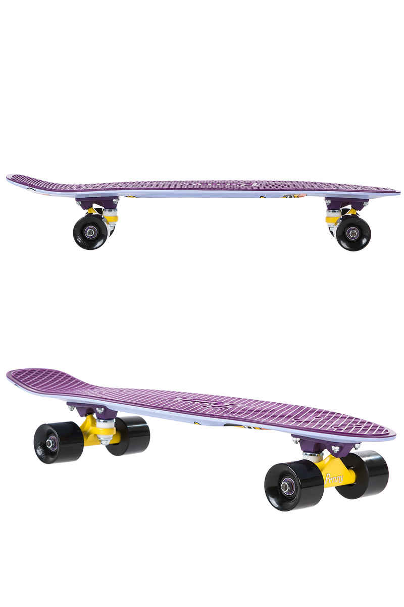 Penny x The Simpsons Rock On Little Dudes! 27" Cruiser (purple)