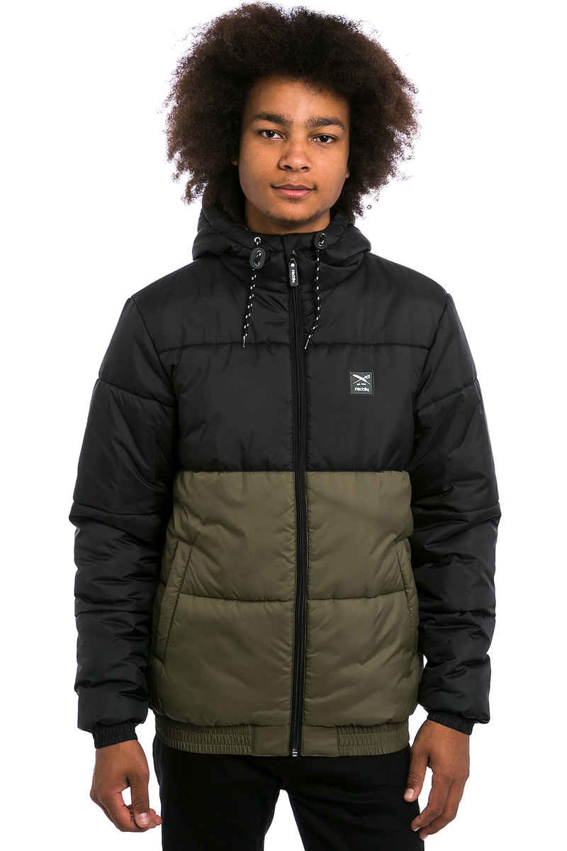 Iriedaily Stagger Hood Jacke (black olive)