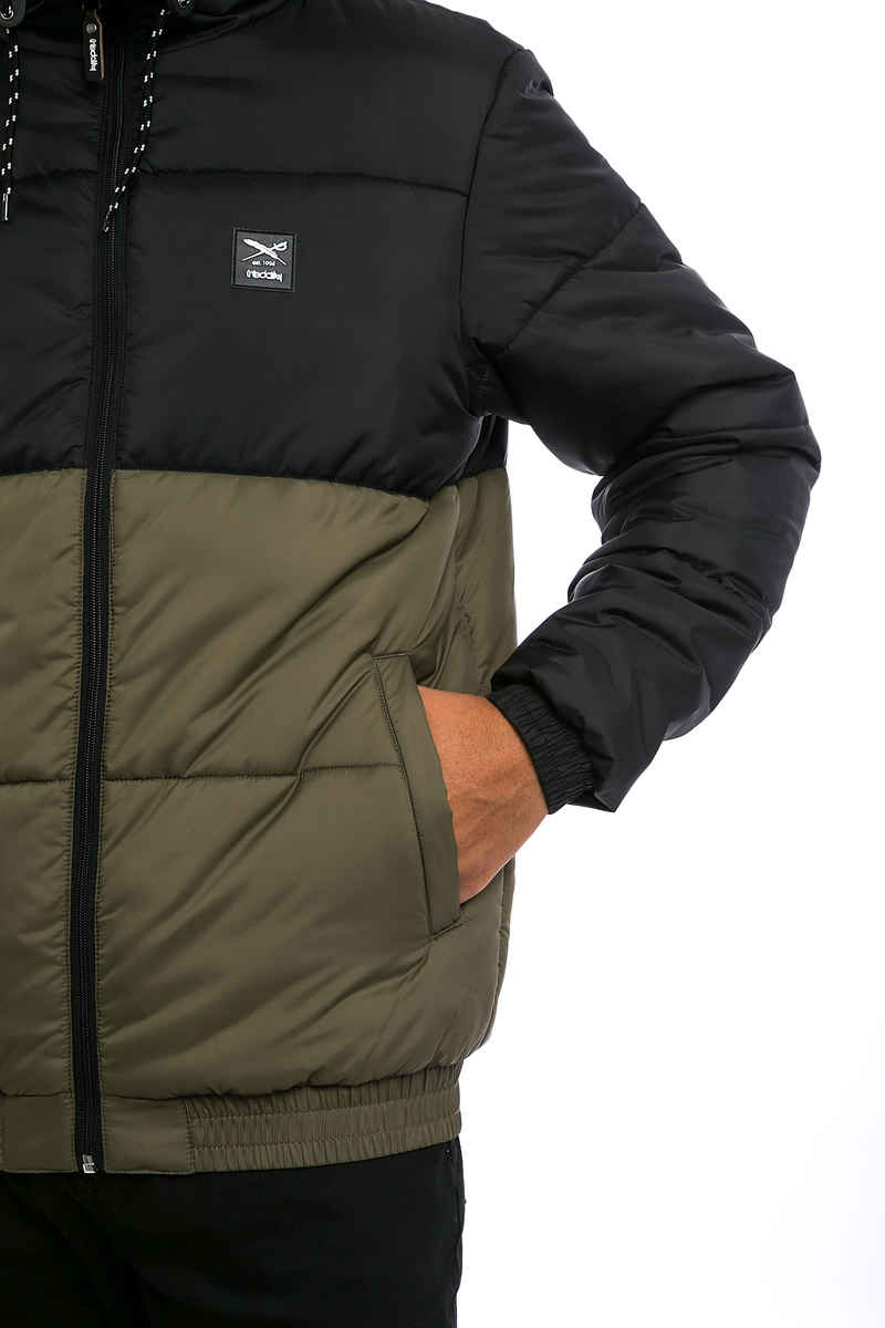 Iriedaily Stagger Hood Jacke (black olive)
