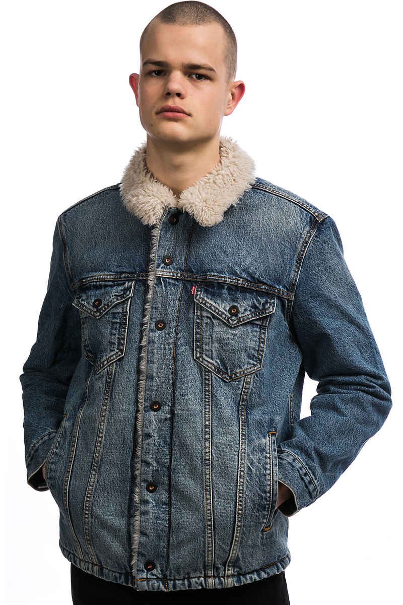 Levi's Skate Sherpa Trucker Jacke (kezar)