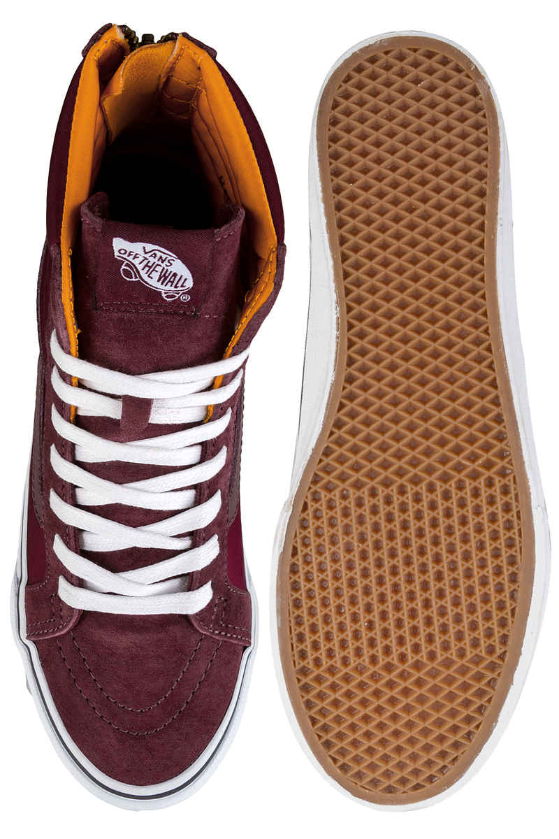 Vans Sk8-Hi Slim Zip Schuh women (port royale true white)