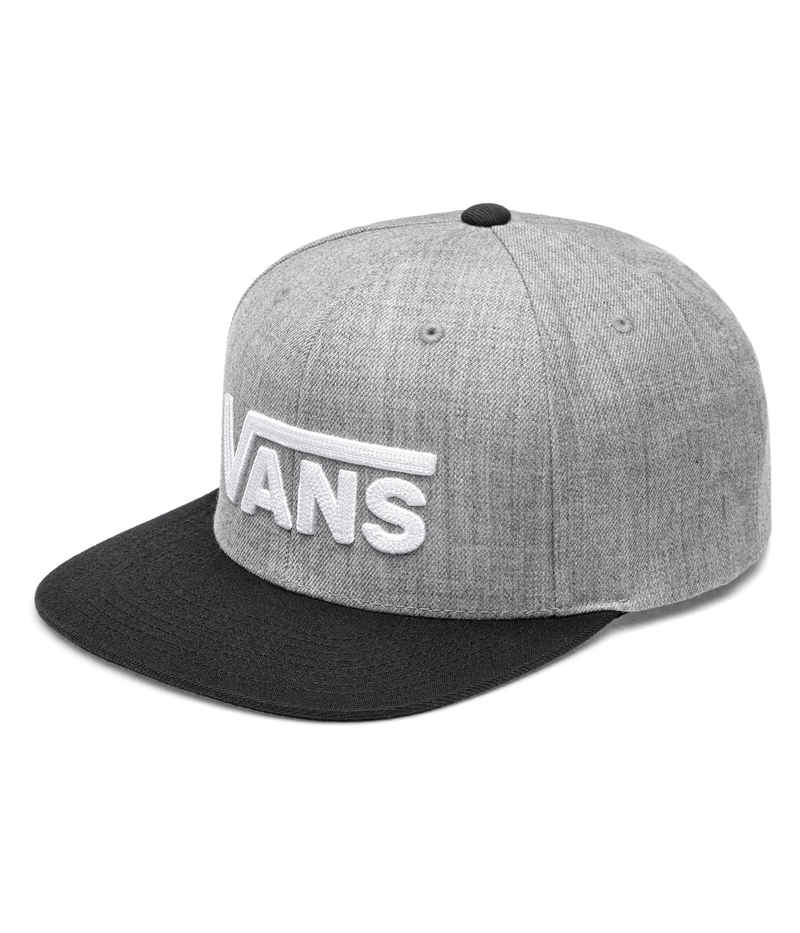 Vans Drop V II Snapback Cap (heather grey)