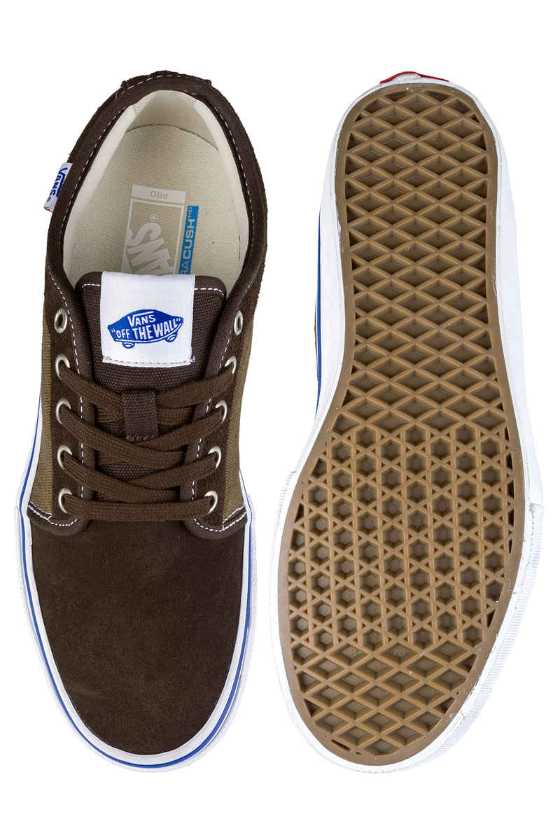 Vans Chukka Low Pro Shoes (coffee bean teak)