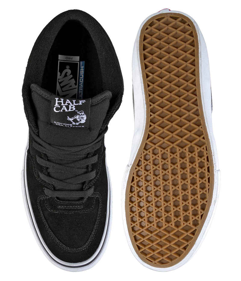 Vans Half Cab Pro Shoes (black black white)