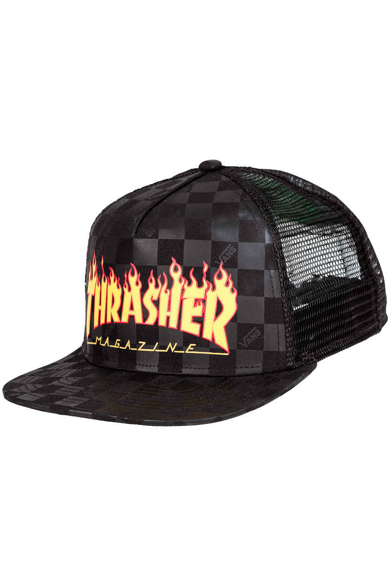 Vans x Thrasher Trucker Casquette (black)