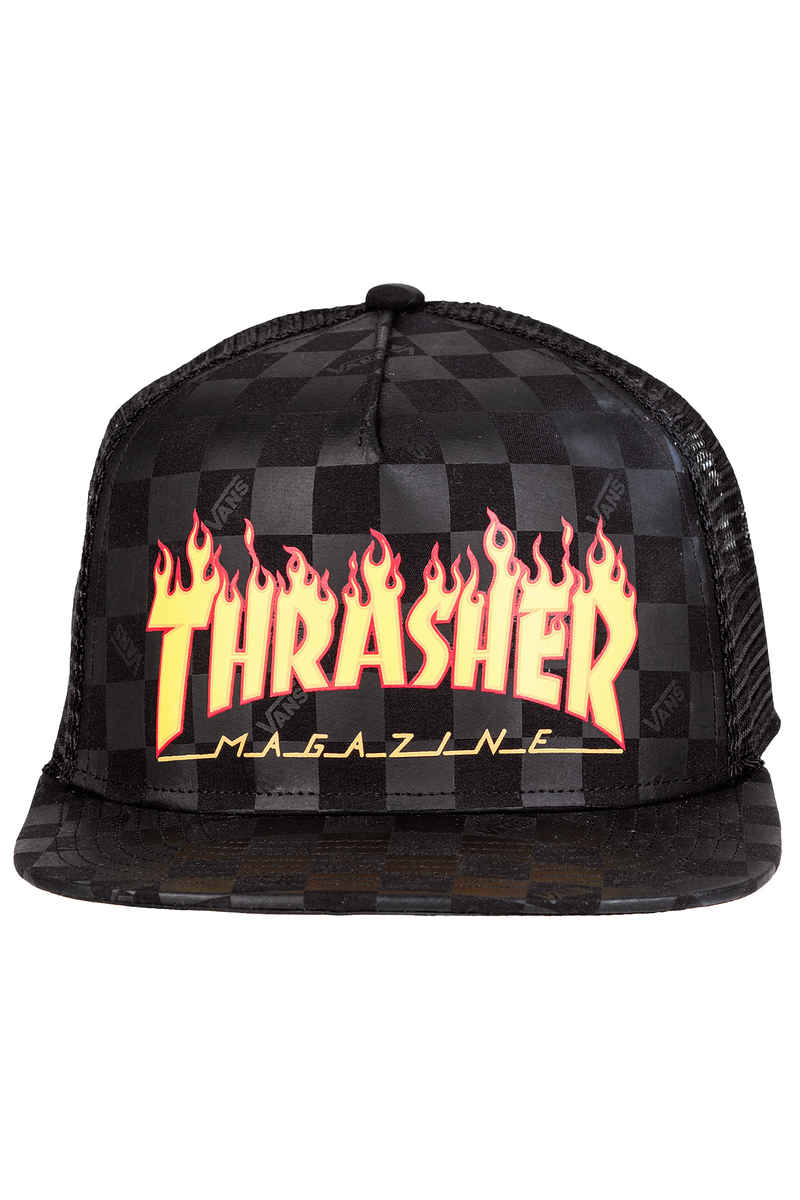 Vans x Thrasher Trucker Casquette (black)