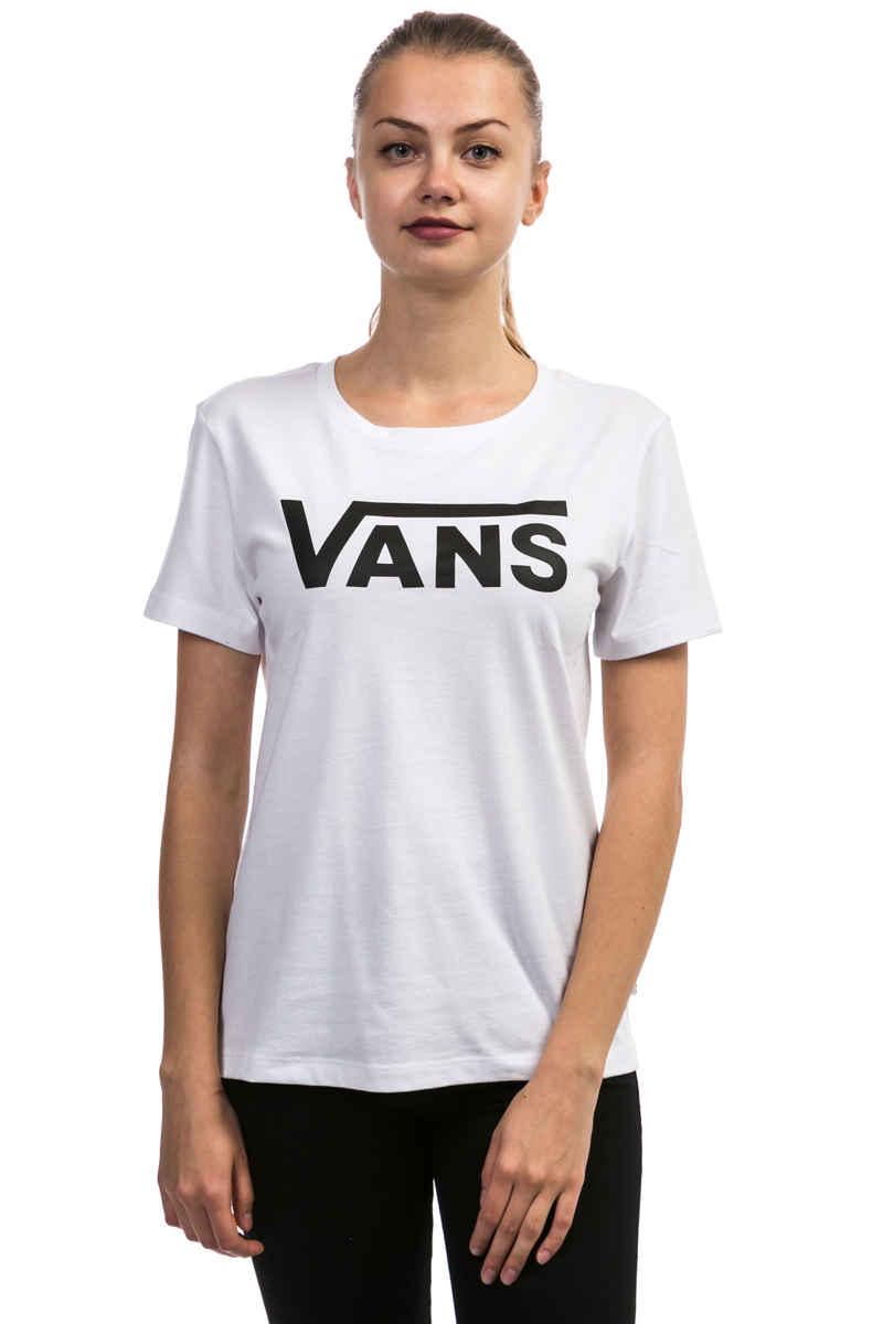 Vans Flying V T-Shirt women (white black)