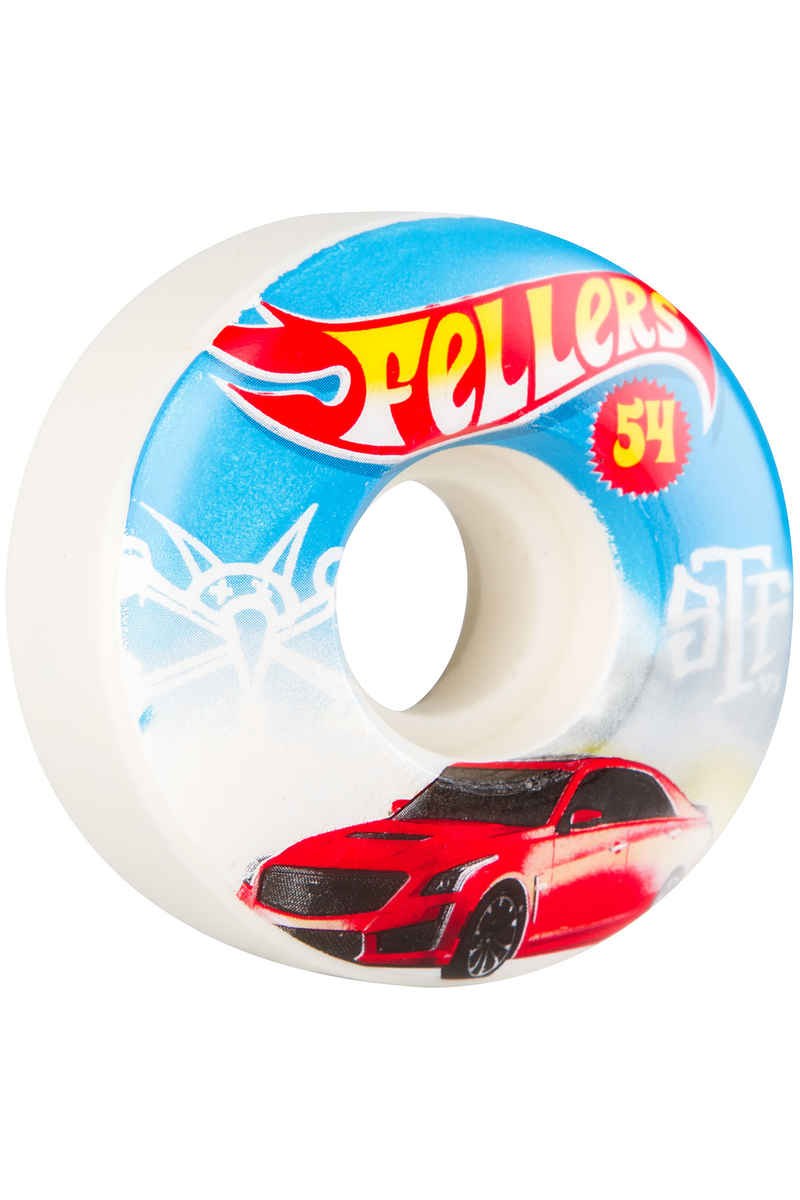 Bones STF Fellers Hot Wheels V3 Rollen (white) 54mm 103A 4er Pack