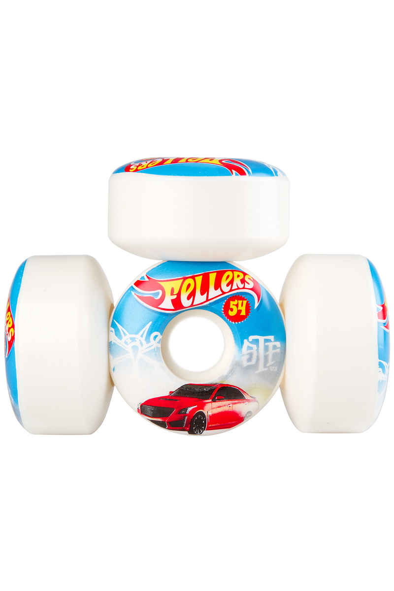 Bones STF Fellers Hot Wheels V3 Rollen (white) 54mm 103A 4er Pack