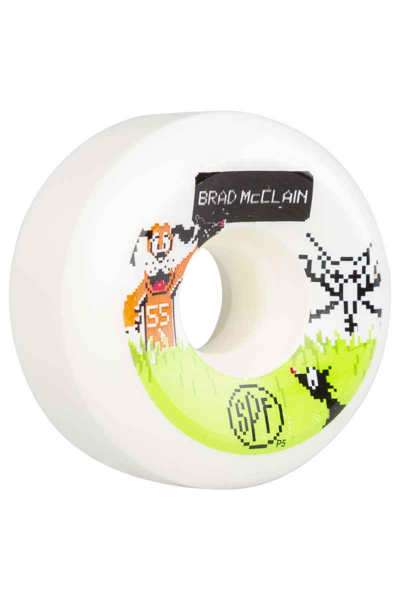 Bones SPF McClain Duck Hunt P5 Roue (white) 55mm 104A 4 Pack