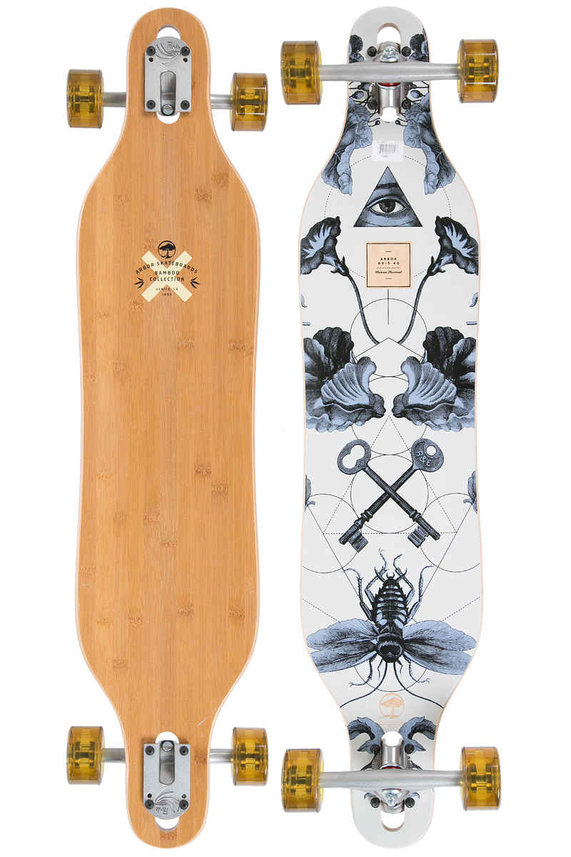 Arbor Axis Bamboo 40" (101,6cm) Longboard completo 2017