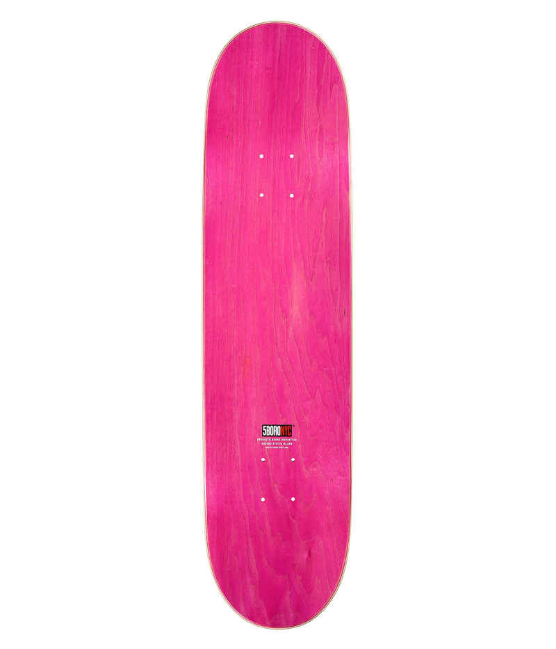 5BORO Cinco Barrios 8" Deck (white)