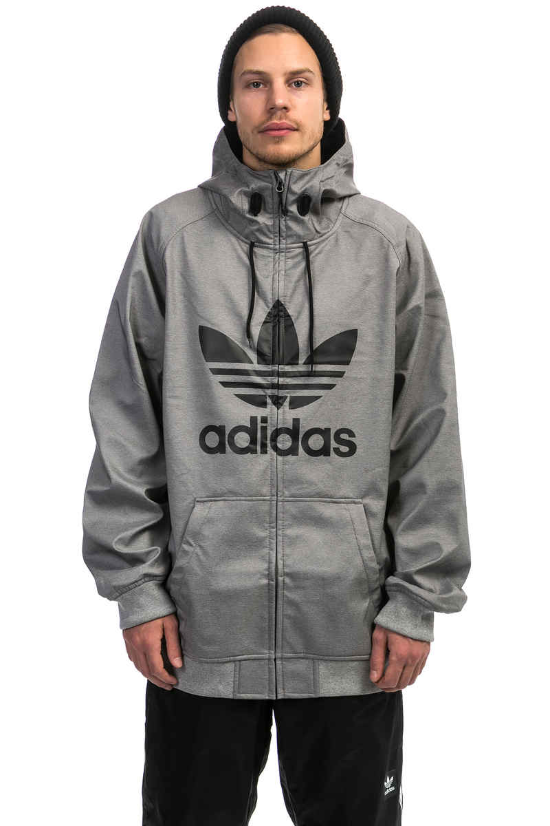 adidas Greeley Softshell Snowboard Jacke (core heather)