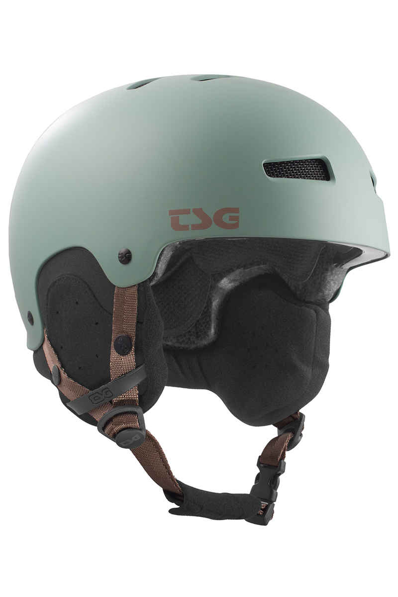 TSG Gravity Solid Color Snow-Helmet (satin viridian)
