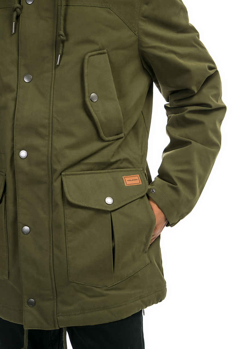 Volcom Starget Parka Giacca (military)