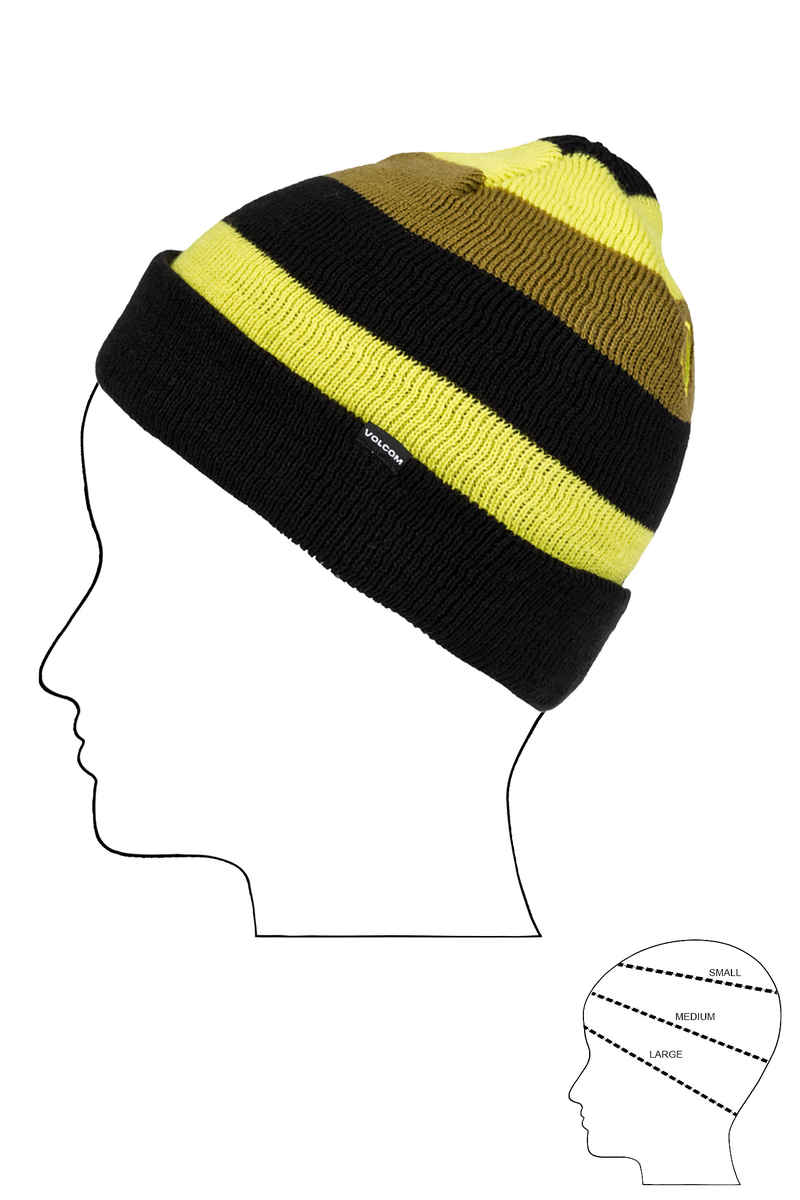 Volcom Stripe Mütze (moss)